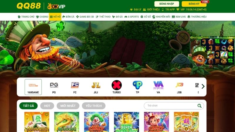QQ88 thu húng đông đảo giới săn hũ bởi nhiều chương trình khuyến mãi đi kèm